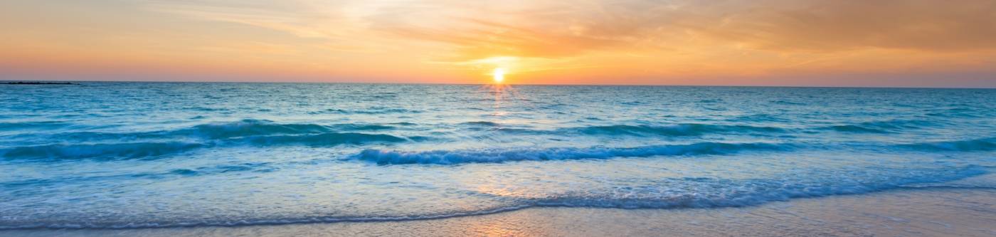 sunrise over ocean in Florida